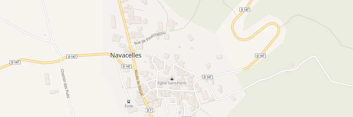 Plan du 115 Che du Cornu à Navacelles