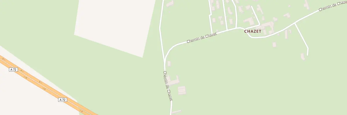 Plan du 1351 Che de l’Étang Chazet à Veauchette