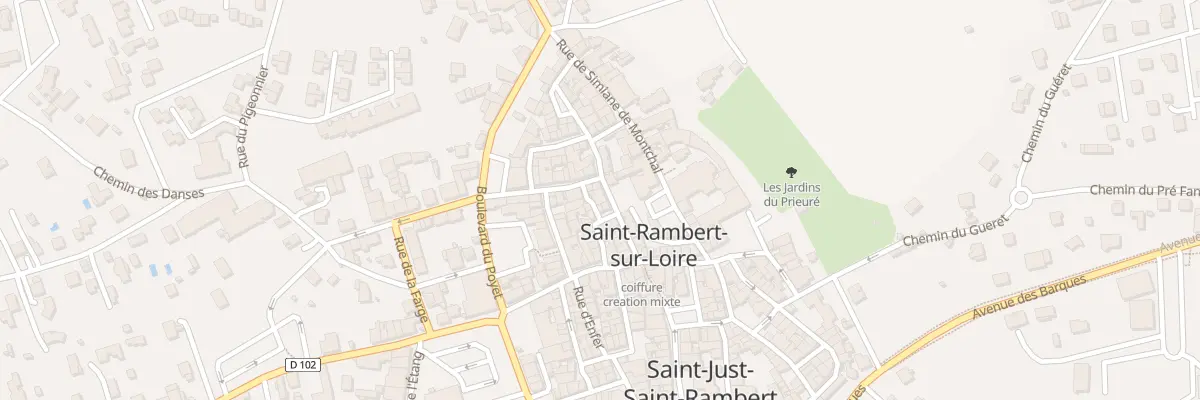 Plan du 11 Rue Antoine Fournier à Saint-Just-Saint-Rambert