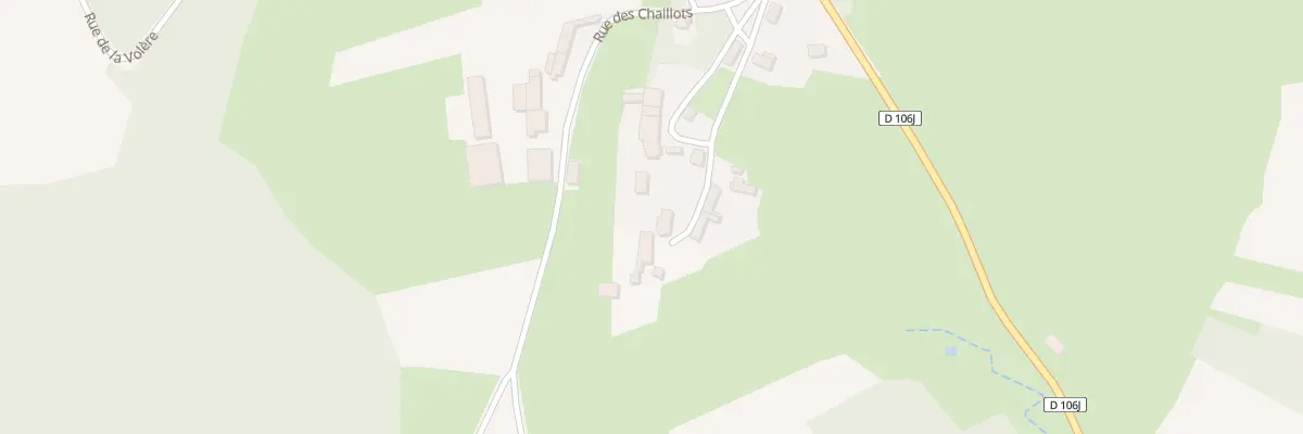 Plan du 9 Rue de la Chenau à Blanot