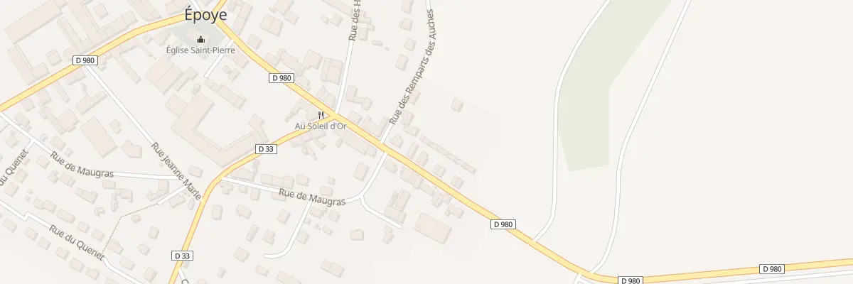 Plan du 13 Rue du Lt Alexandre à Époye