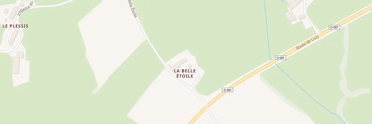 Plan du 5076 La Belle Etoile à Monthelon