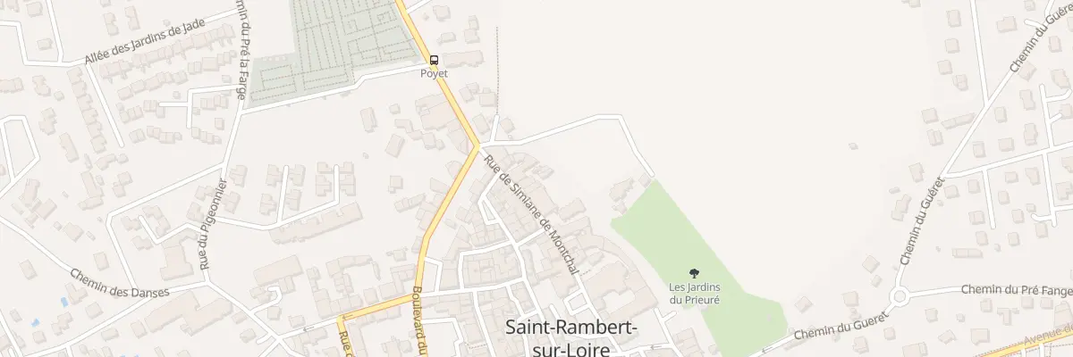 Plan du 26 Rue de Simiane de Montchal à Saint-Just-Saint-Rambert