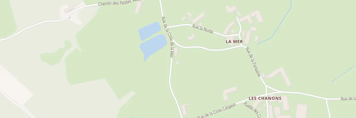 Plan du 7 Rue de la Croix de la Mer à Saint-Martin-de-la-Mer