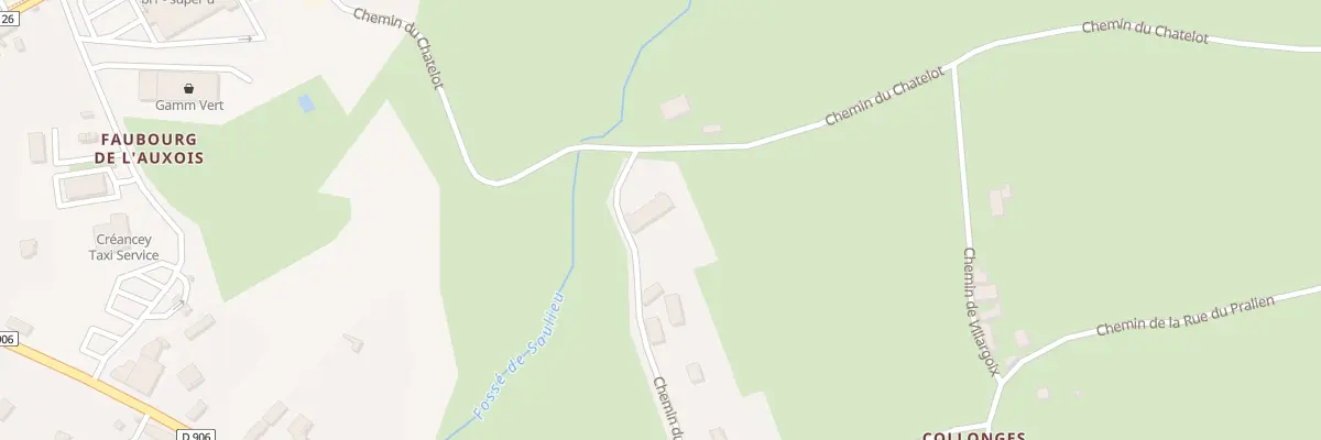 Plan du 9004 Che du Rouleau à Torcy-et-Pouligny
