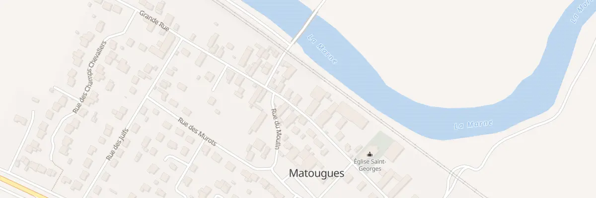 Plan du 48 Gr Grande Rue à Matougues
