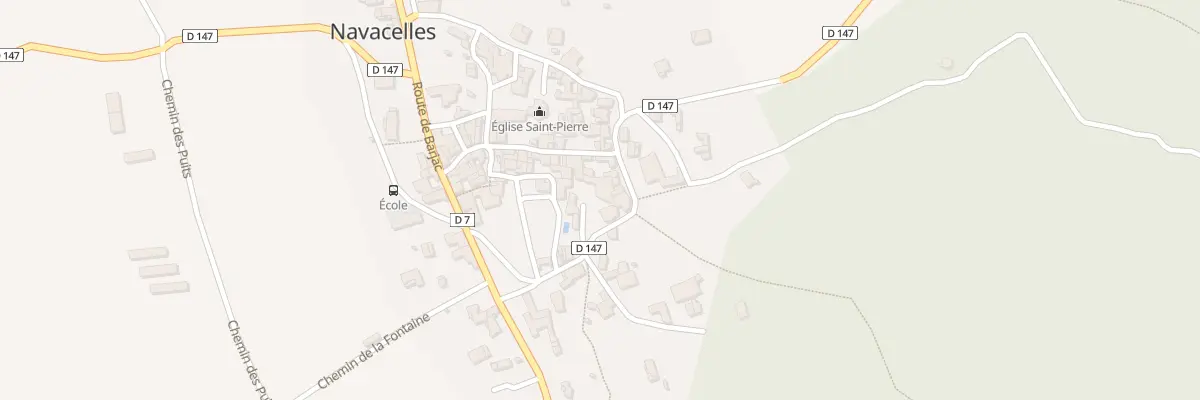 Plan du 5018 Le Village à Navacelles
