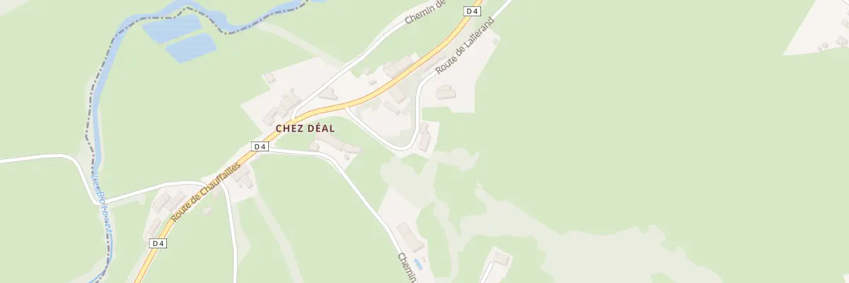 Plan du 100 Rte de Lallerand à Maizilly