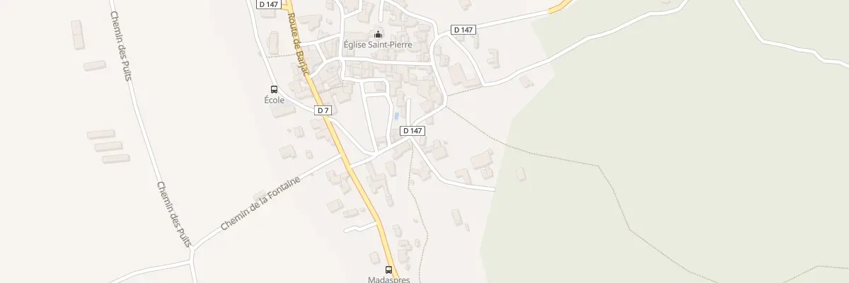 Plan du 5012 Le Village à Navacelles