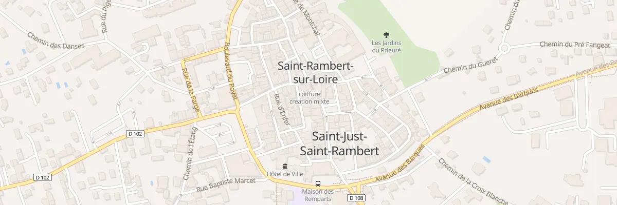 Plan du 10 Rue des Trois Renards à Saint-Just-Saint-Rambert