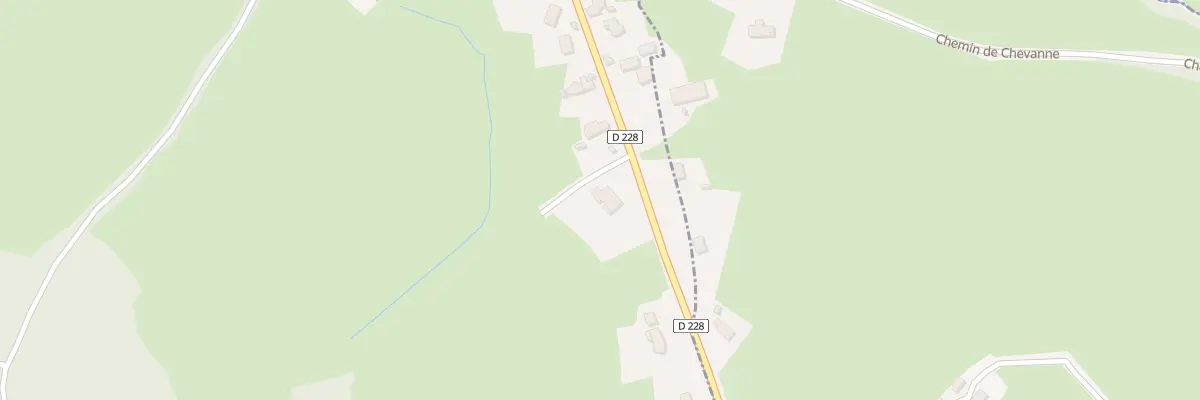 Plan du 8 Rte de la Chapelle à Mesvres