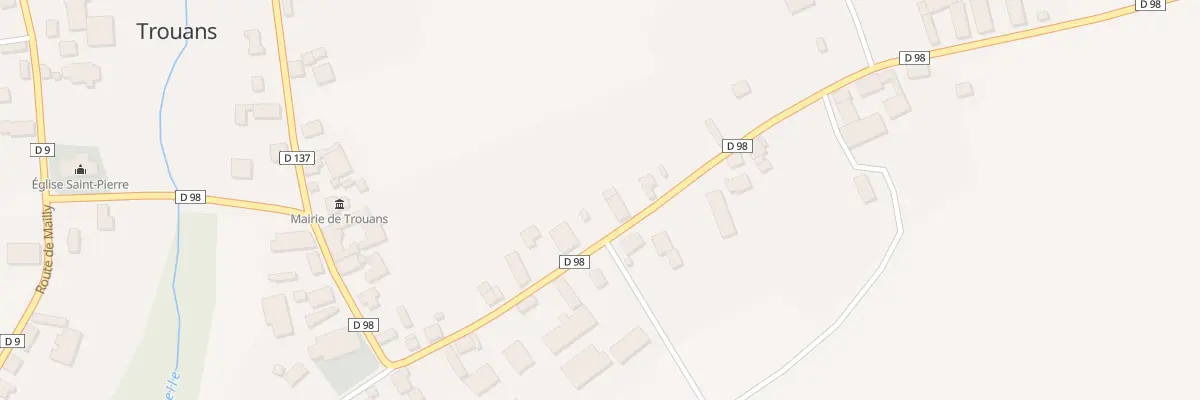 Plan du 9 Rue des Fenus à Trouans