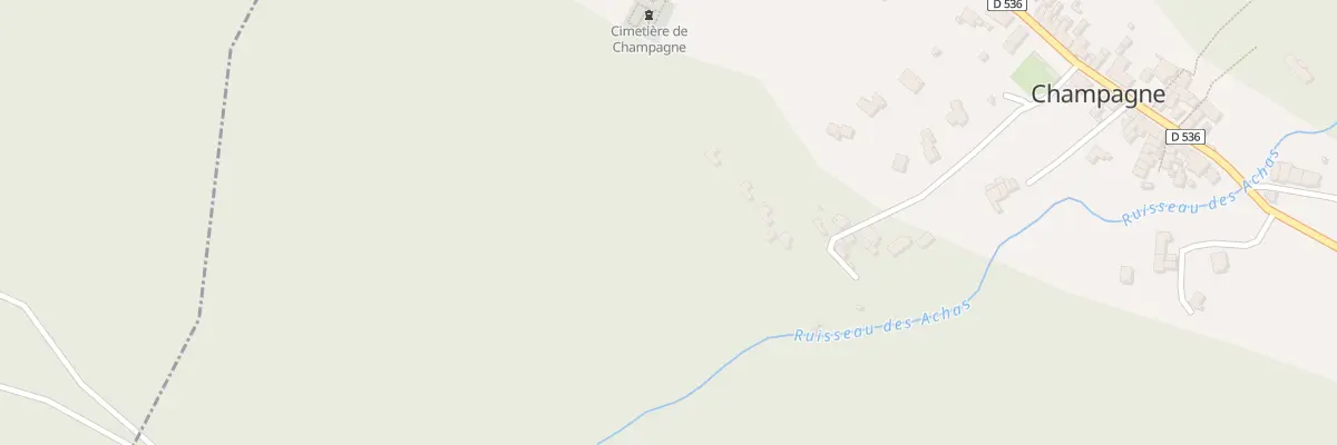 Plan du 244 Imp de Beraudin à Meyras