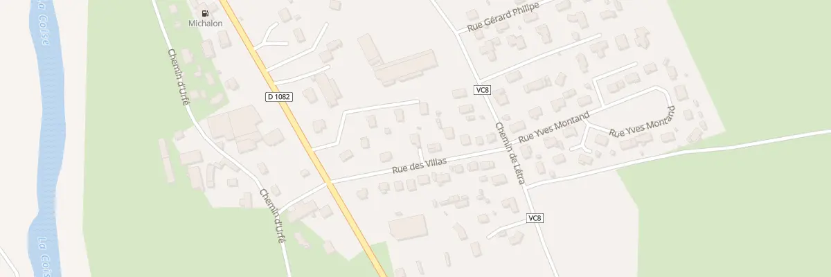 Plan du 95 Rue des Villas à Montrond-les-Bains