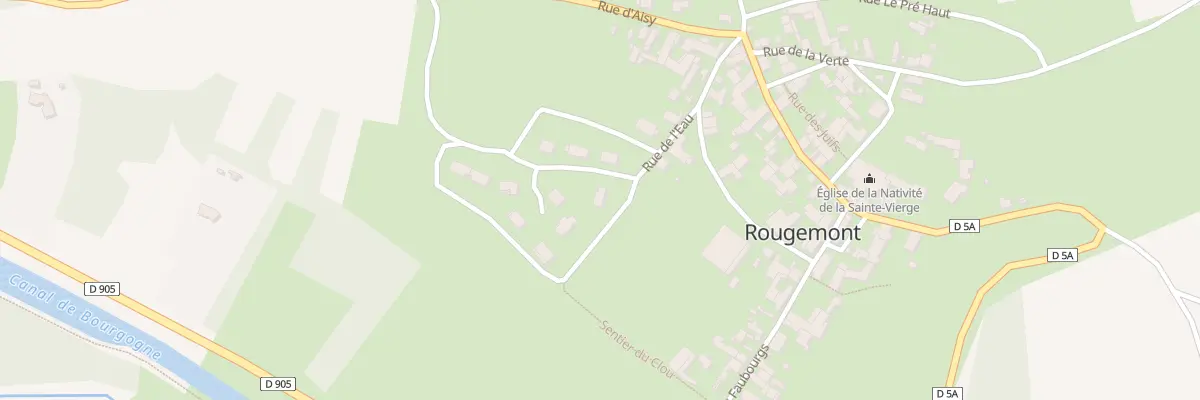 Plan du 1 Lot Les Vignes Blanches à Rougemont