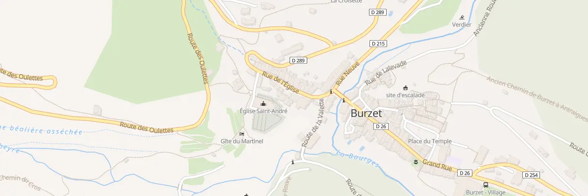 Plan du 5359 Le Village Ouest à Burzet