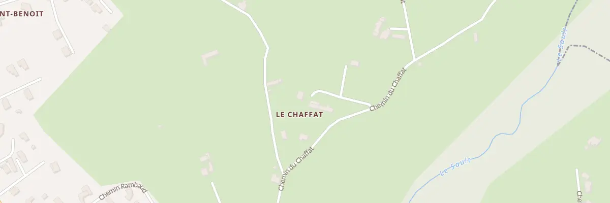 Plan du 5328A Le Chaffat à Pouilly-lès-Feurs