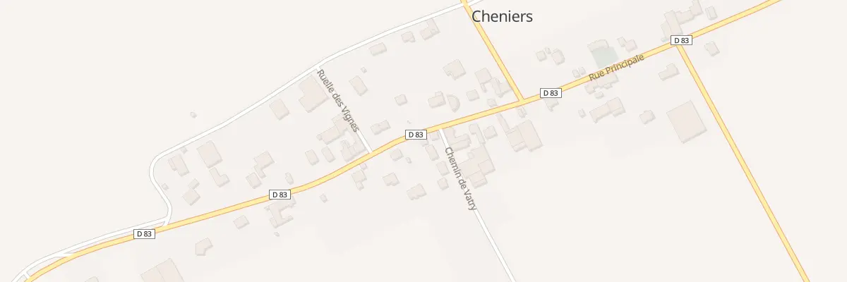 Plan du 41 Rue Principale à Cheniers