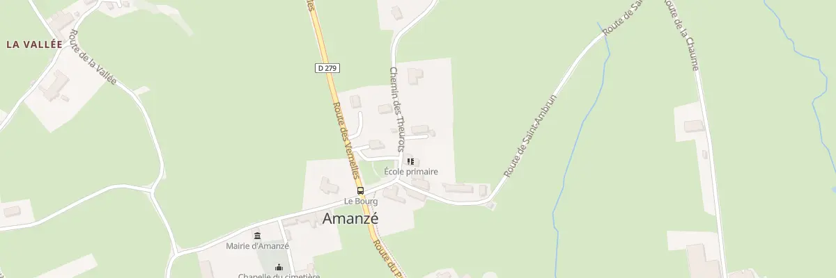 Plan du 50 Che des Theurots à Amanzé
