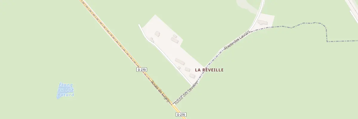 Plan du 5063 Champ Beaujard à Changy