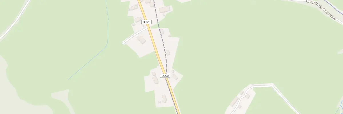 Plan du 2760 Rte de Mesvres à La Chapelle-sous-Uchon