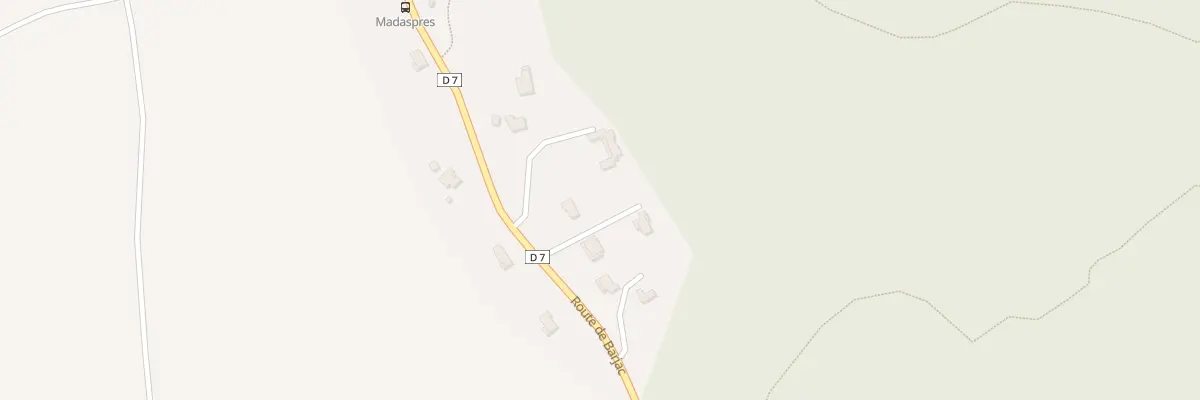 Plan du 5153 Les Madaspres à Navacelles