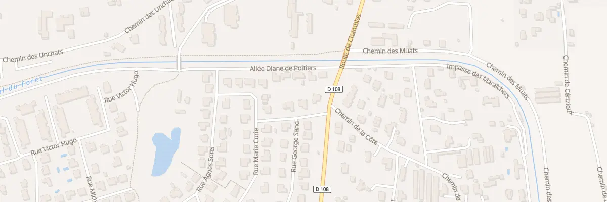 Plan du 4 Rue Marie Curie à Saint-Just-Saint-Rambert