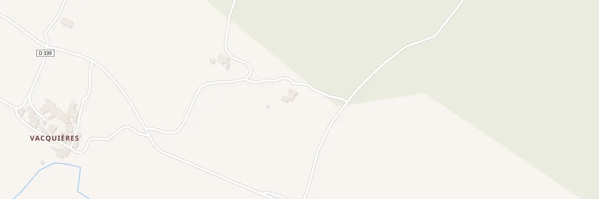 Plan du 1 Che de Vacquierette à Saint-Just-et-Vacquières
