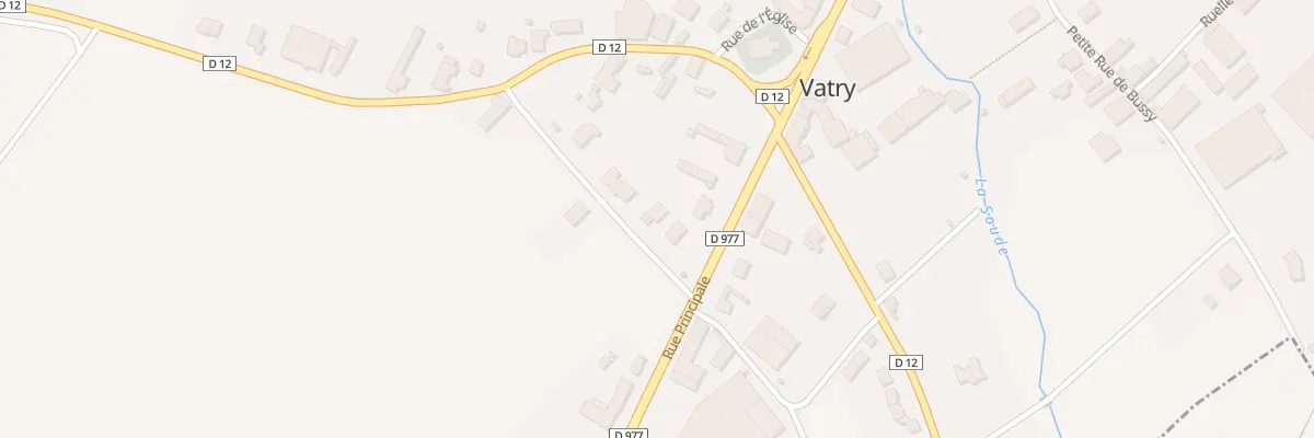 Plan du 11 Che des Auches à Vatry