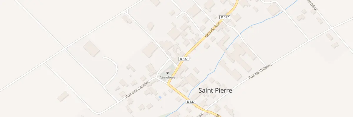 Plan du 1 Gr Grande Rue à Saint-Pierre
