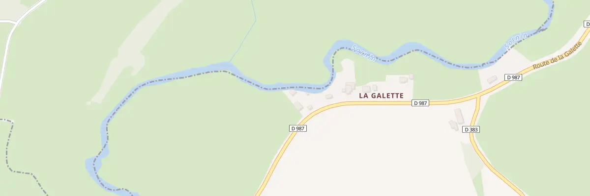 Plan du 5011 La Galette à Saint-Martin-de-Lixy