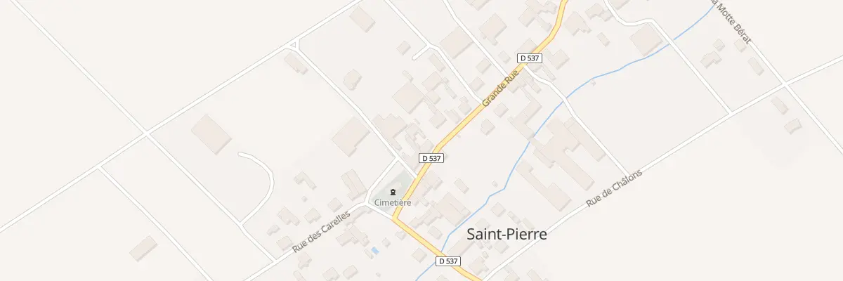 Plan du 3 Gr Grande Rue à Saint-Pierre