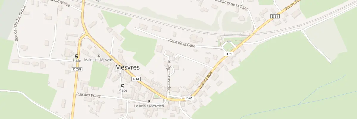Plan du 45 Gr Grande Rue à Mesvres