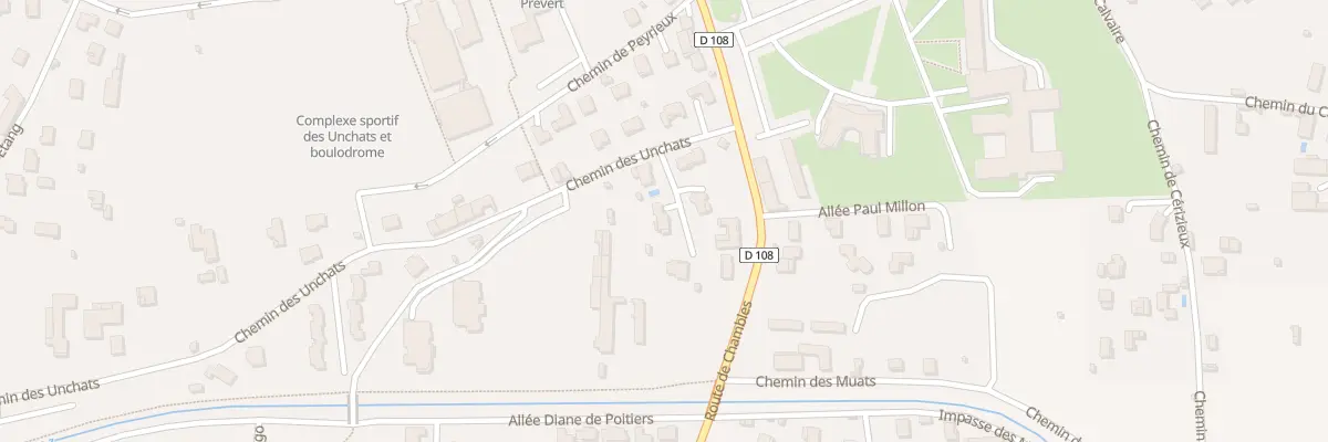 Plan du 5E Che des Unchats à Saint-Just-Saint-Rambert