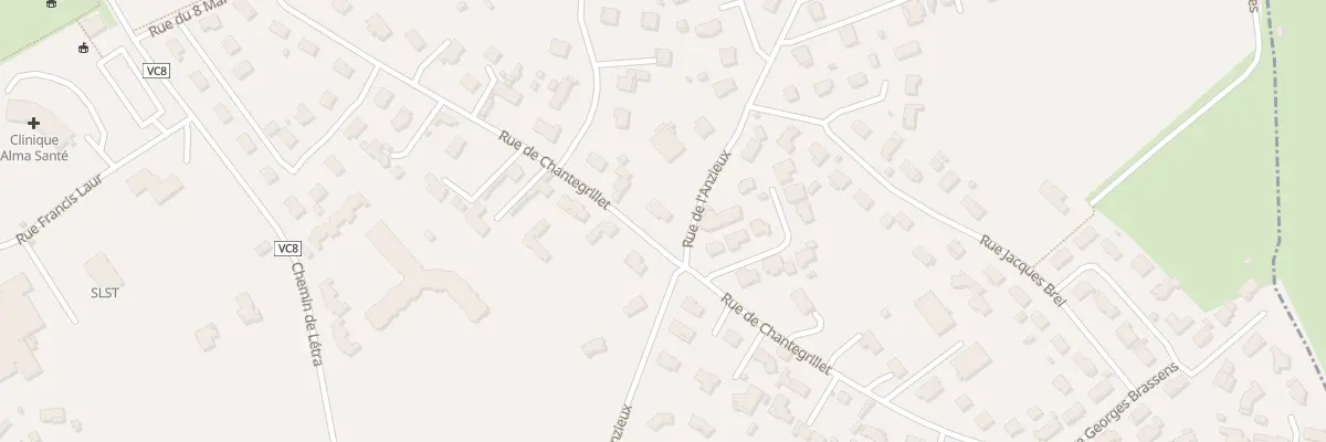 Plan du 355 Rue de Chantegrillet à Montrond-les-Bains