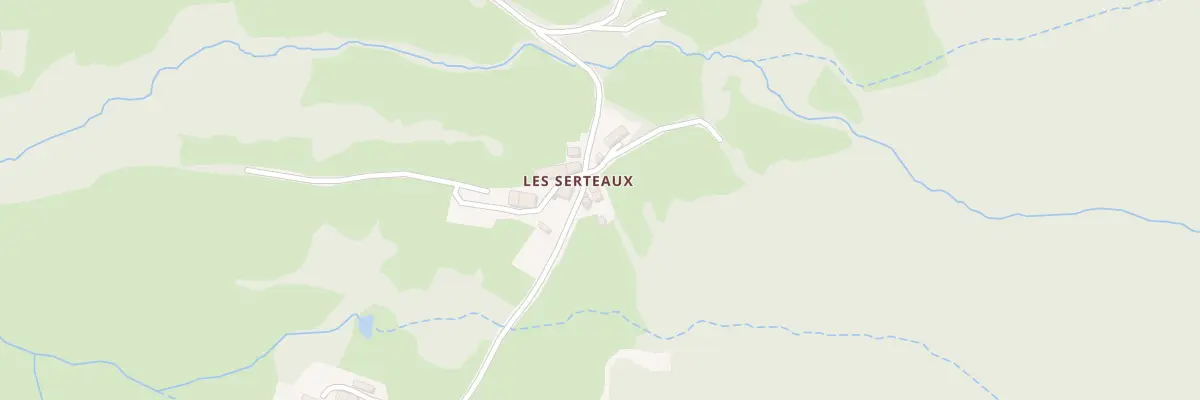 Plan du 5009 Les Serteaux à Uchon