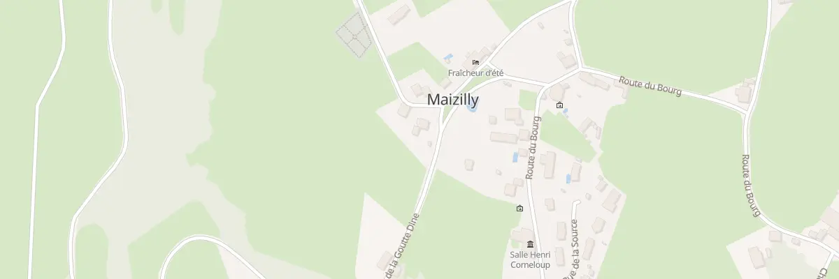 Plan du 5020 Le Bourg à Maizilly