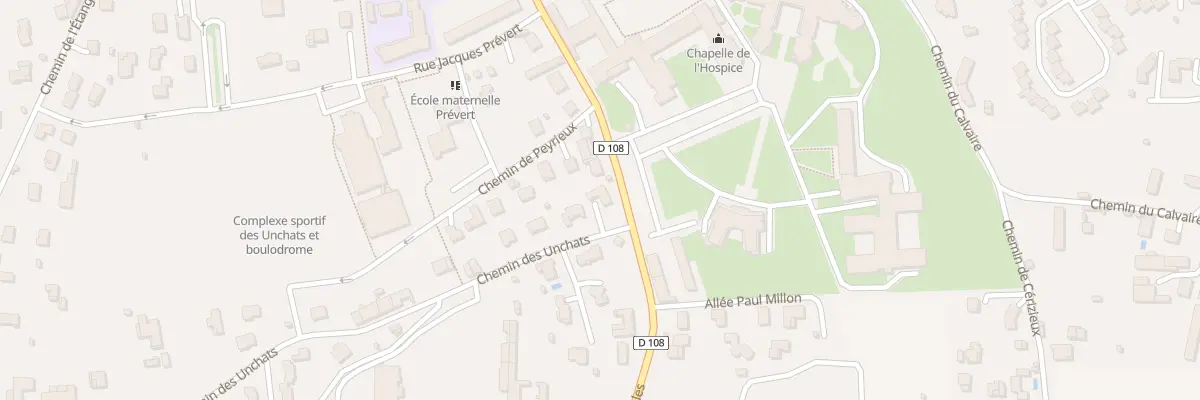 Plan du 2 Che des Unchats à Saint-Just-Saint-Rambert