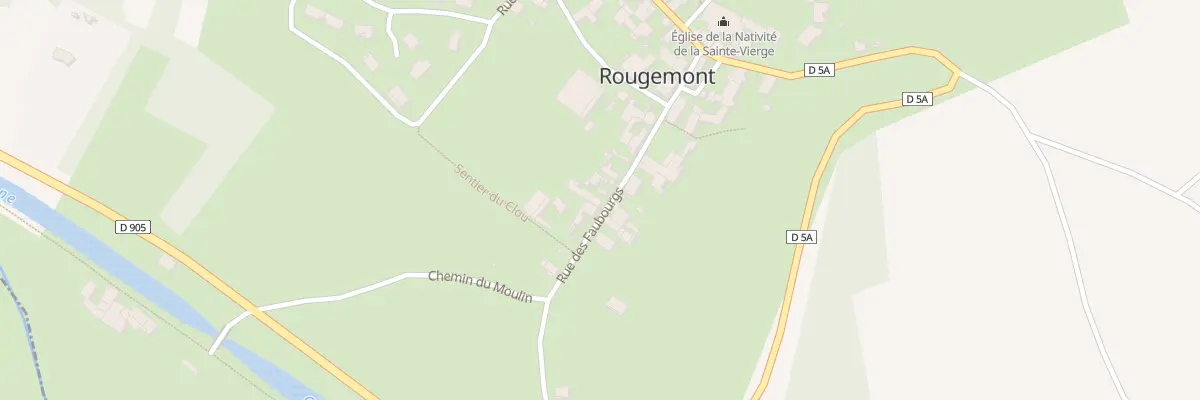 Plan du 10 Rue des Faubourgs à Rougemont