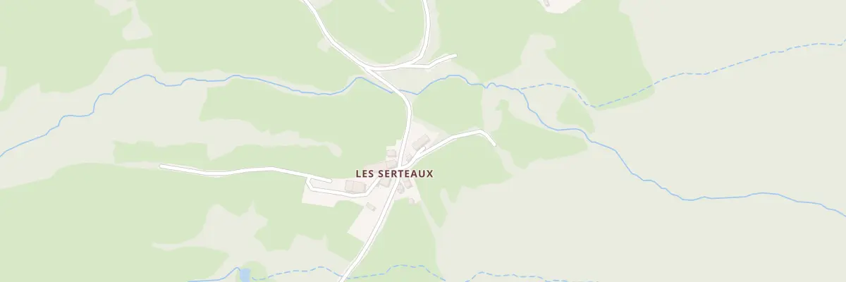 Plan du 1 Les Serteaux à Uchon