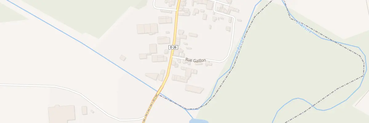 Plan du 4 Rue Gaillon à Château-Porcien