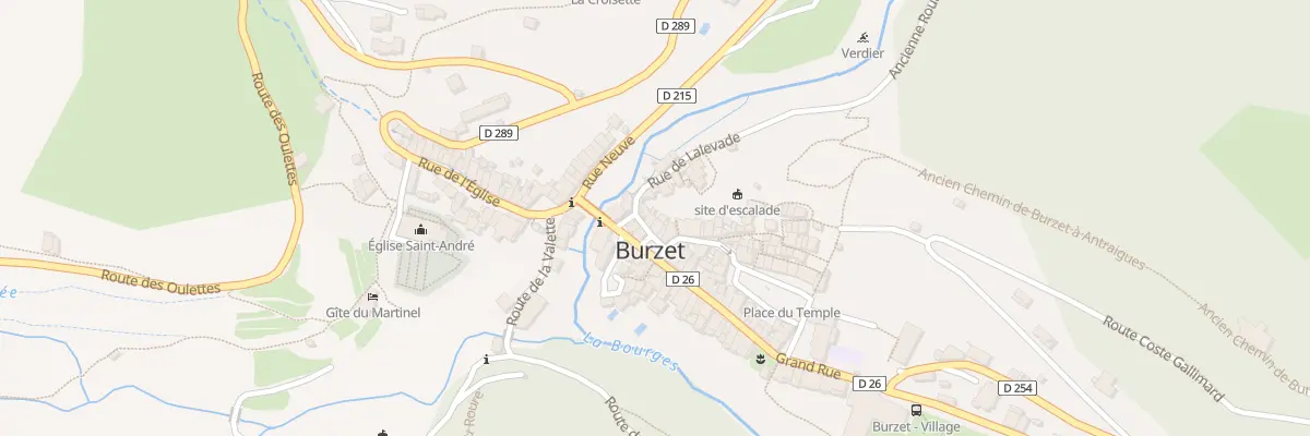 Plan du 5291 Le Village à Burzet