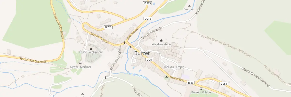 Plan du 5289 Le Village à Burzet