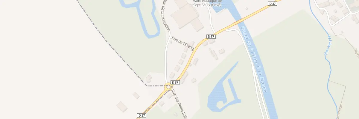 Plan du 12 Rue de la Libération à Sept-Saulx