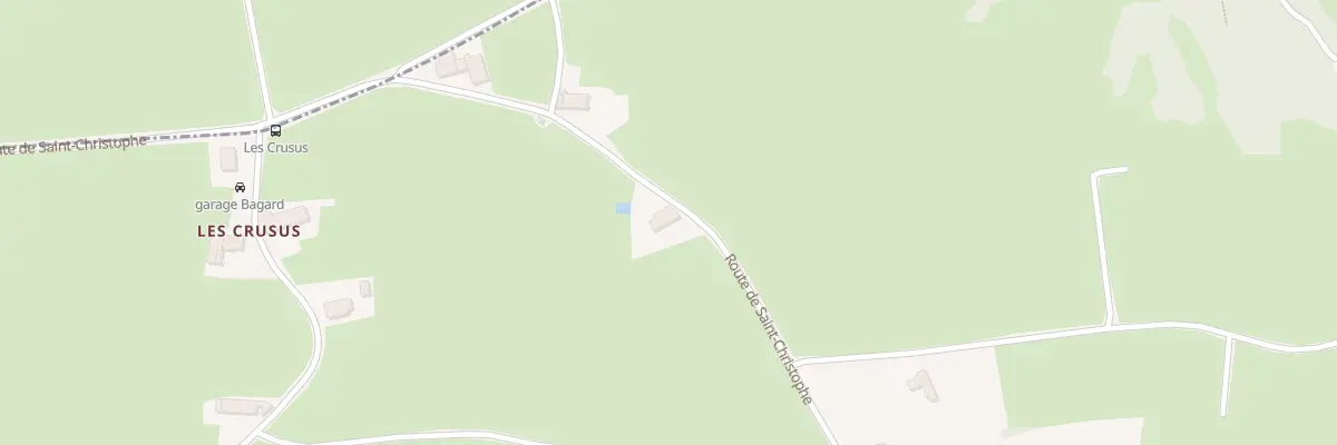 Plan du 71 Rte de St Christophe à Saint-Laurent-en-Brionnais