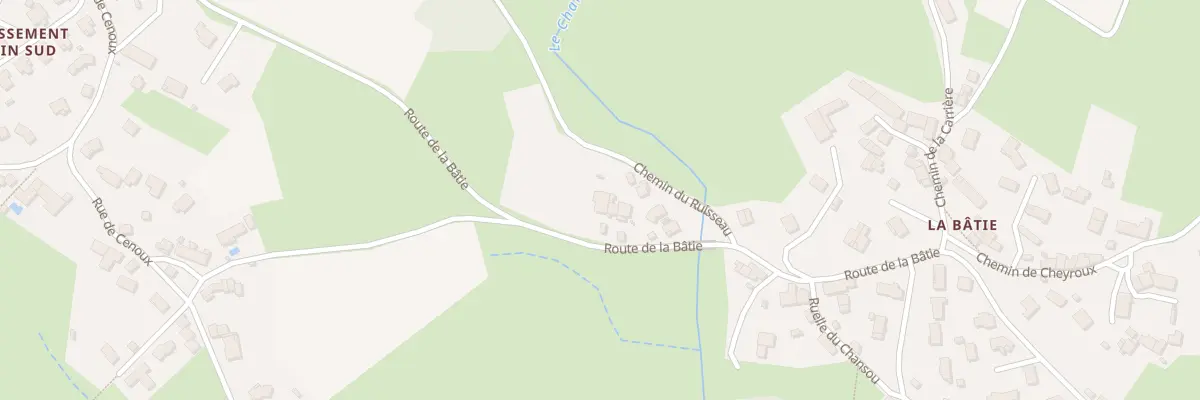 Plan du 17 Rte de la Bâtie à Sainte-Sigolène