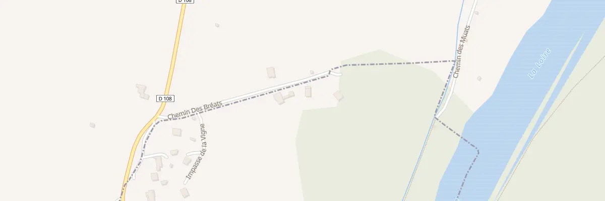 Plan du 240 Che des Bréats à Chambles