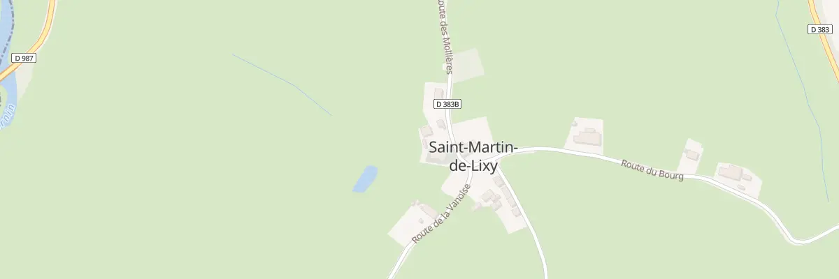 Plan du 53 Rte des Mollières à Saint-Martin-de-Lixy