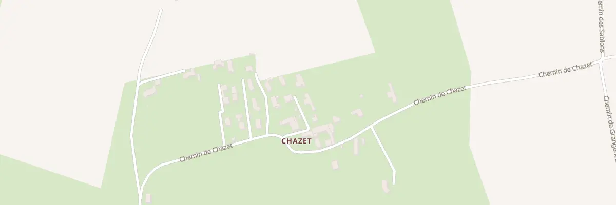 Plan du 1030A Che de l’Étang Chazet à Veauchette