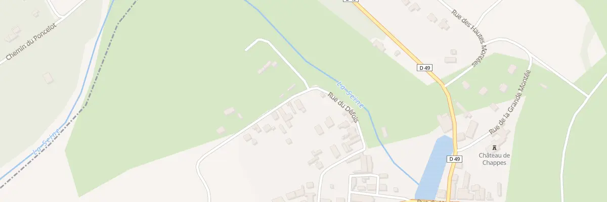 Plan du 21 Rue du Defois à Chappes